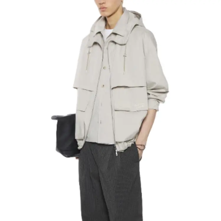 Maison Kitsune Hooded Windbreaker-5