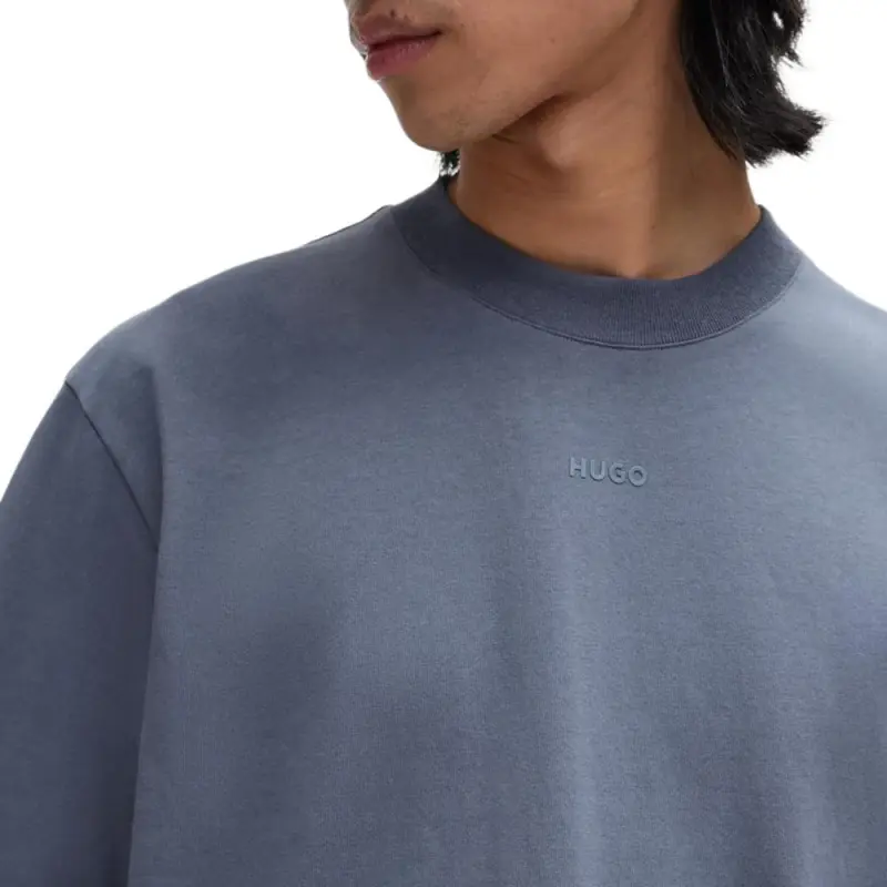 HUGO BOSS SS24 T Shirt Men's Marine Blue-4