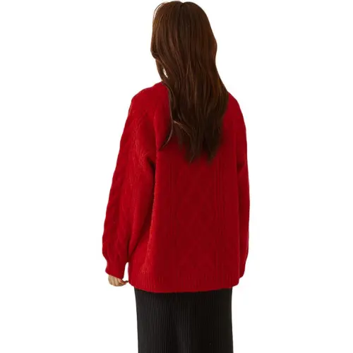 VICTORIA&VERA Sweater Women's Red