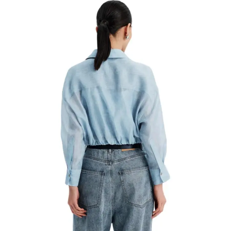 IDPAN Shirts Women's Blue Orchid-1
