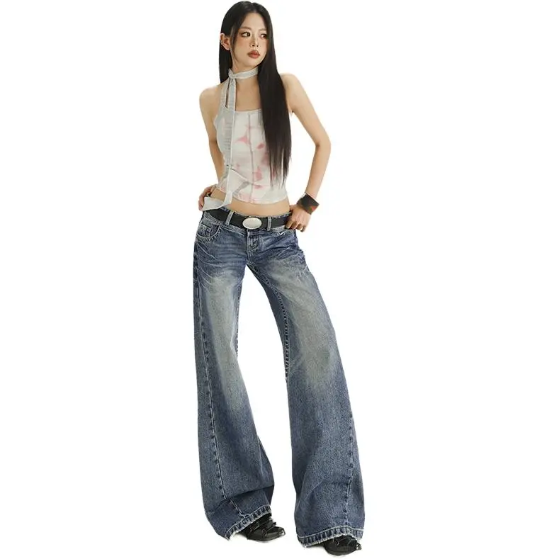 Kazakhstan Jeans Women's Dark Blue-4