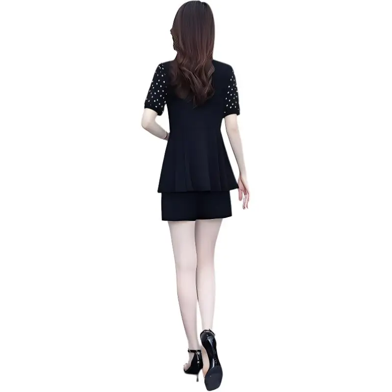 Flowers In Water Casual Suit Women's-1