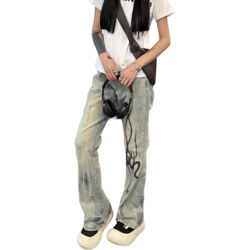 KVIV Jeans Men Yellow Mud -3