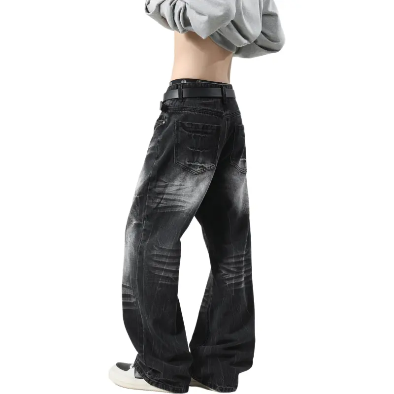 Izex Jeans Unisex Graphite Black-1
