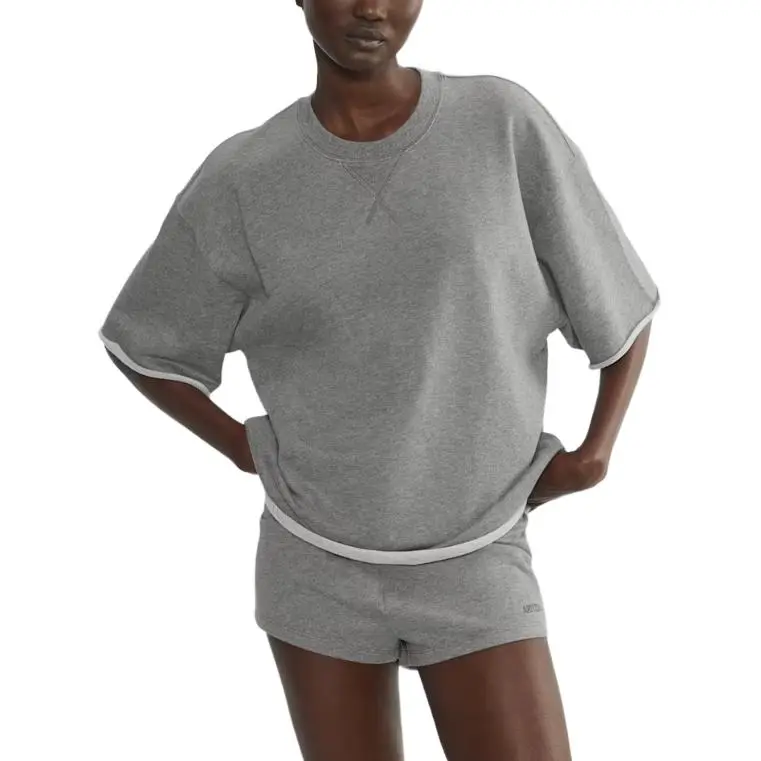 ARITZIA T Shirts Women's Heather Dark Gray-1