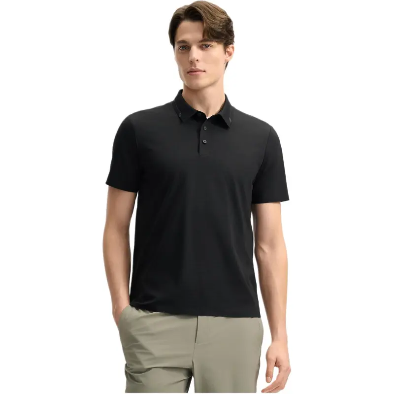FILA Polo Shirt Men's Jet Black-2