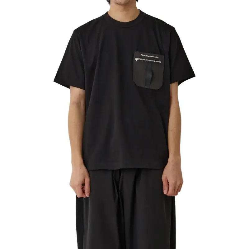 White Mountaineering T Shirt Men's Black-1