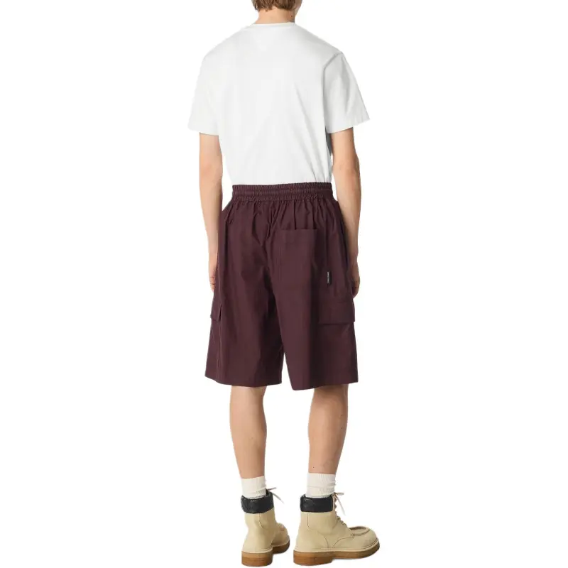 Bottega Veneta SS25 Cargo Shorts Men's Eggplant Color-2