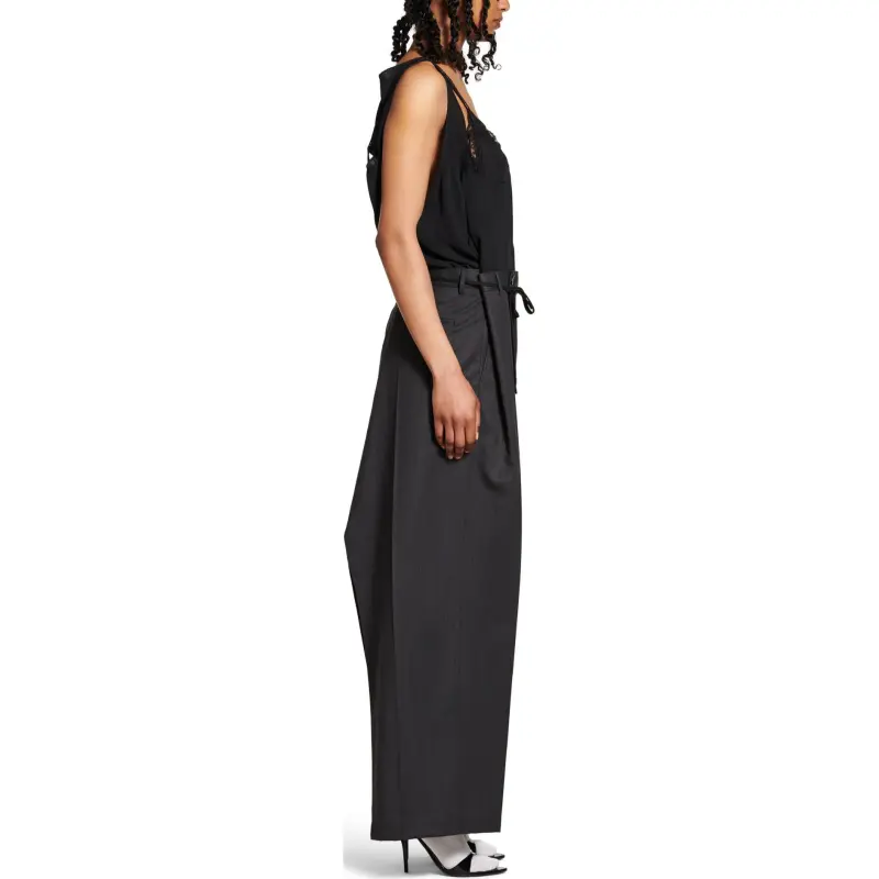 Balenciaga Patched Slip Dress-3