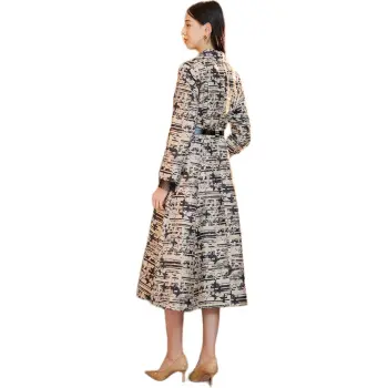 BBLLUUEE Trench Coat Women's Ink Black