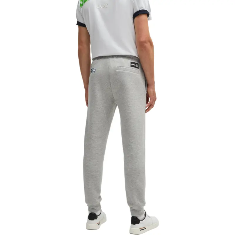 HUGO BOSS x NFL FW24 Knitted Sports Pants Men's Gray-2