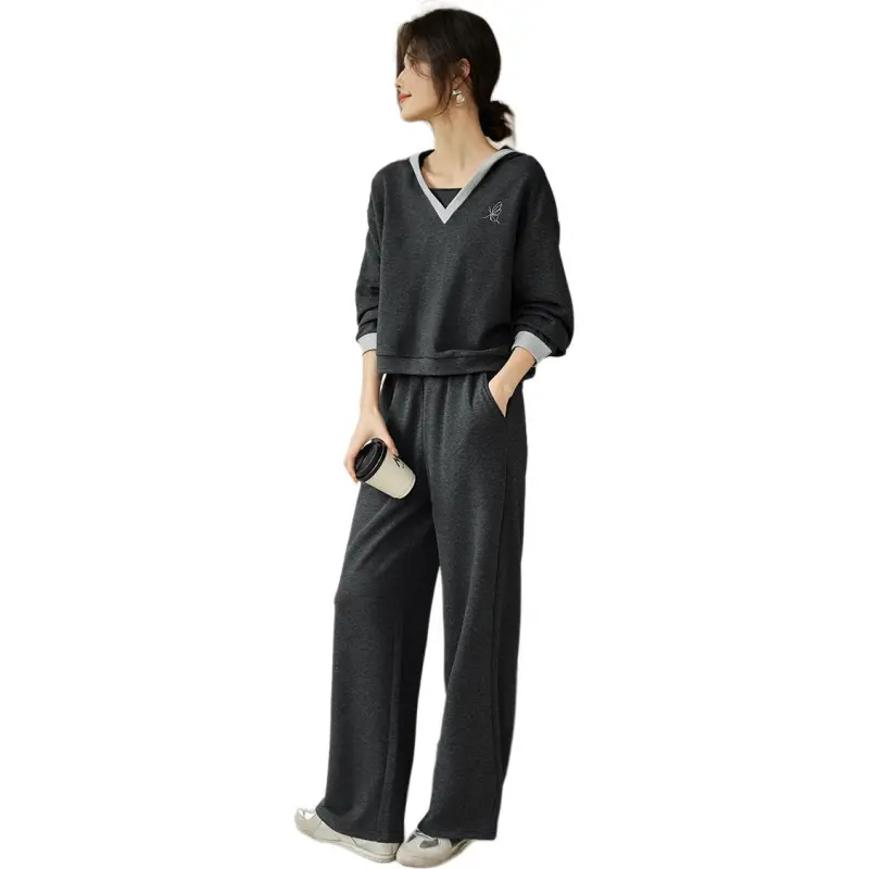 XWI Casual Suit Women's Dark Gray-3