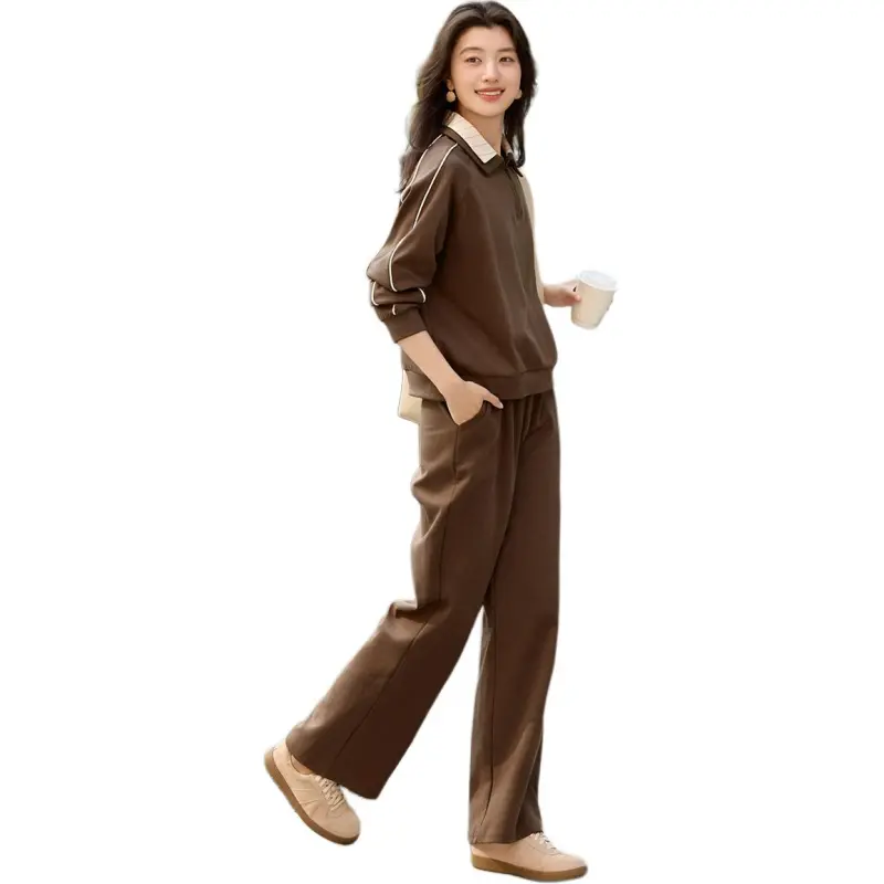 XWI Casual Suits Women's Coffee-2