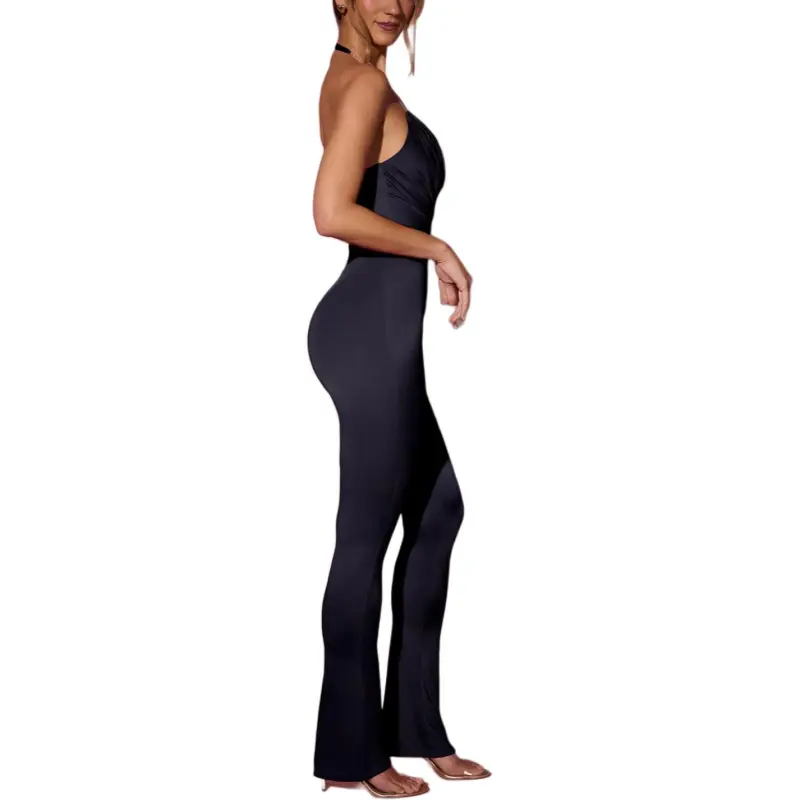 OH POLLY SS25 Beatriz Jumpsuit Women's Black-2