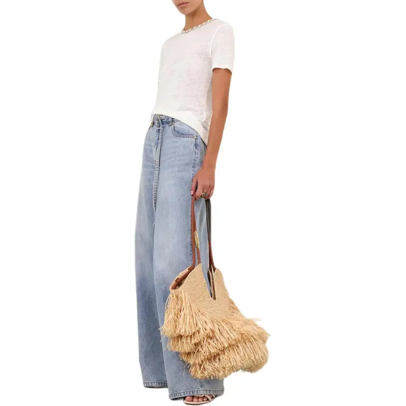 Zimmermann Illuminate Embellished T Shirt-4