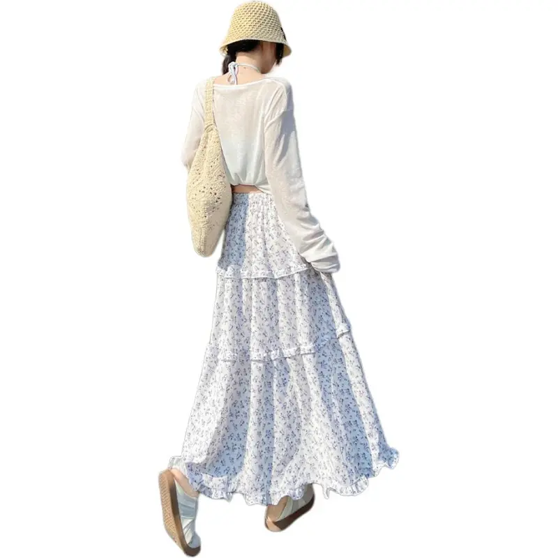 Dior Beauty Casual Long Skirt Women's-2
