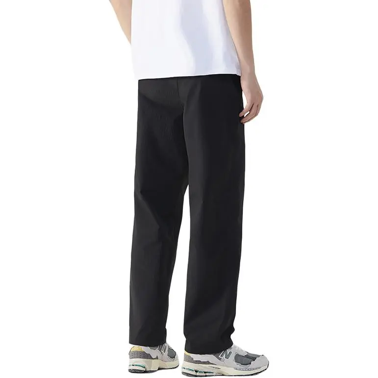 ADOONGA Casual Pants Unisex Black-3