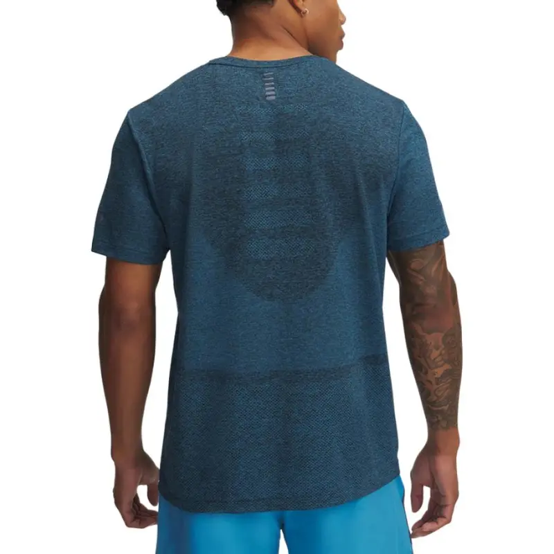 Under Armour Seamless T Shirt Men's Blue-1