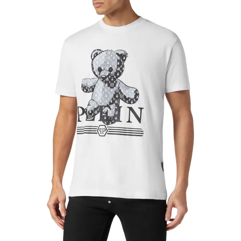PHILIPP PLEIN Teddy Monogram T shirt-2