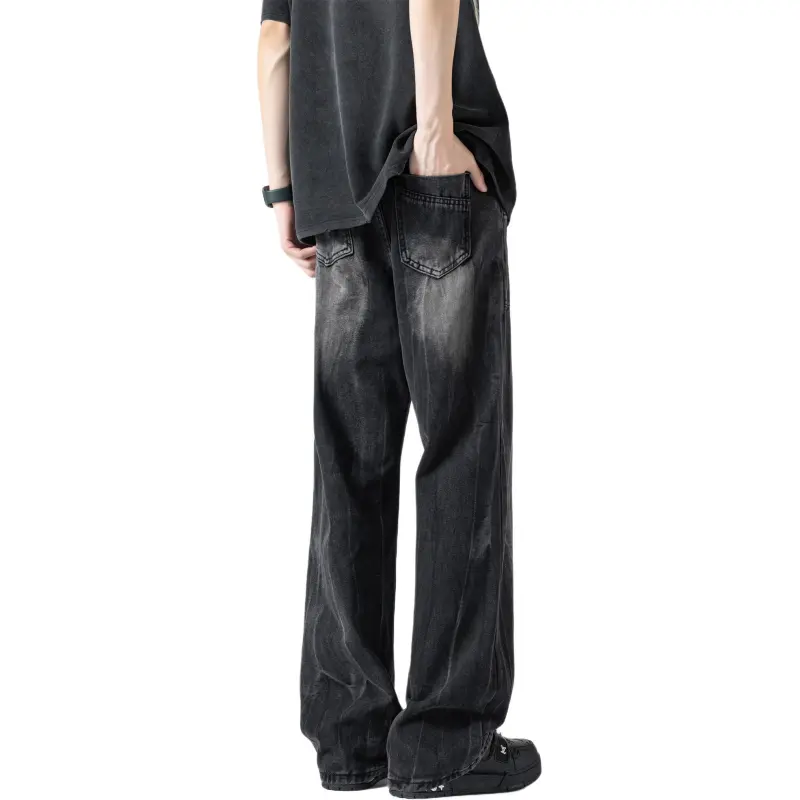 FA2LO Jeans Unisex Black-1