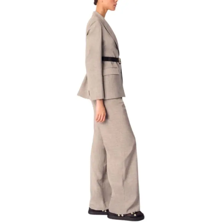 Maje Twill Blazer-3