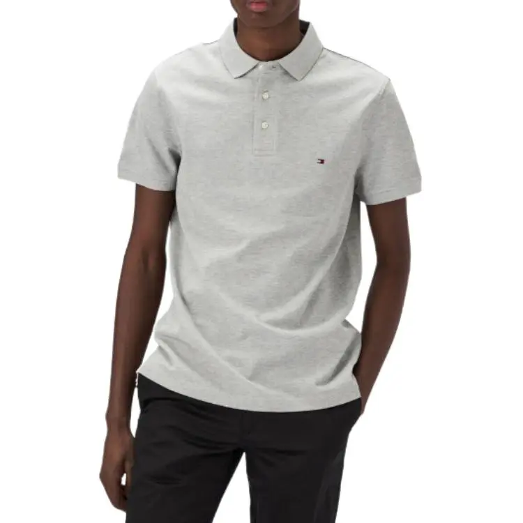 Tommy Hilfiger Polo Shirt Men's Gray-1