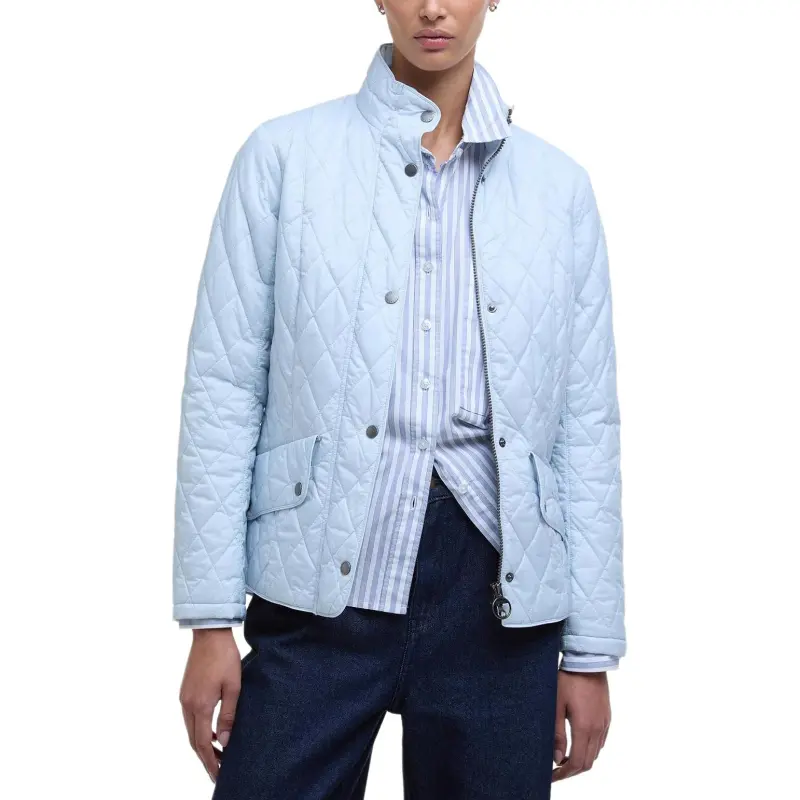 BARBOUR Jackets & Coats Women's Light Blue-2