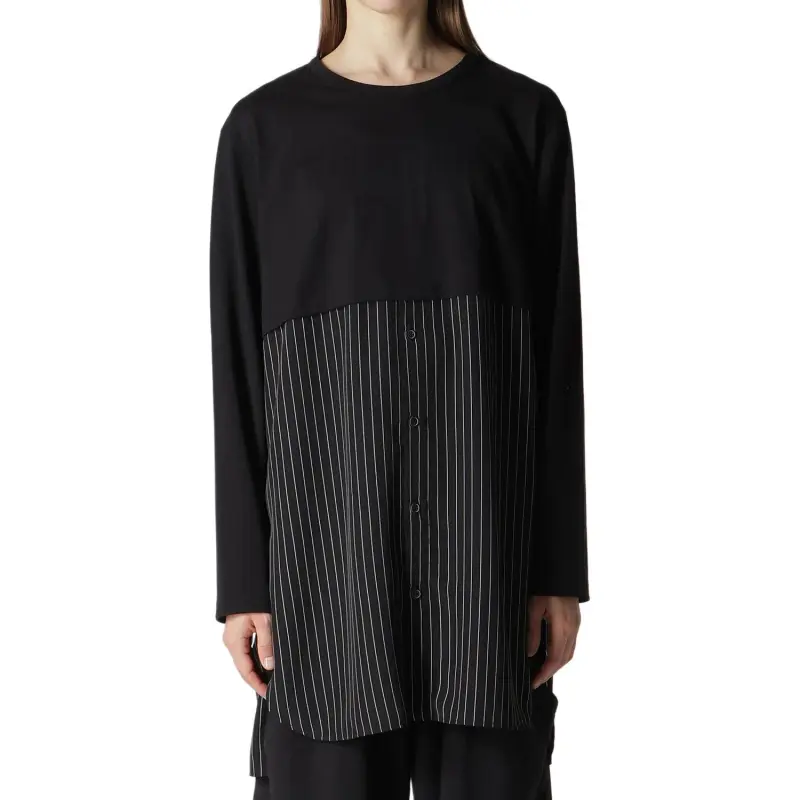 Yohji Yamamoto Striped T shirt-6