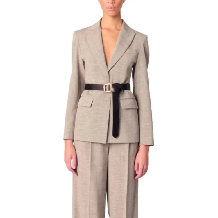 Maje Twill Blazer-1