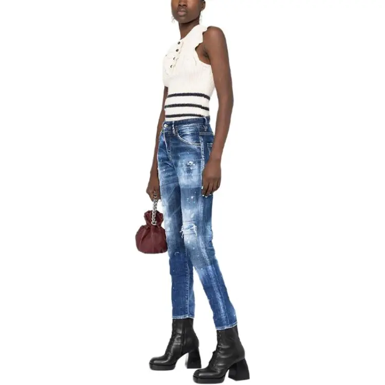 DSQUARED 2 FW21 Jeans Women's Blue-3