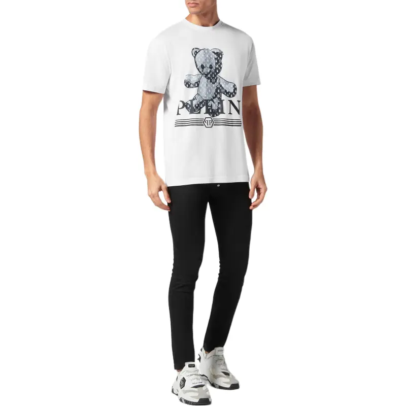 PHILIPP PLEIN Teddy Monogram T shirt-1