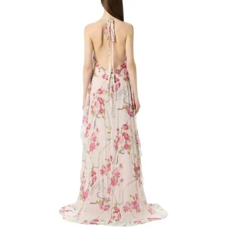 Blumarine Floral print Maxi Dress-3