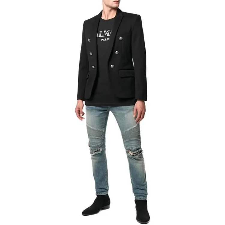 BALMAIN FW21 Business Suit Men's Black-1