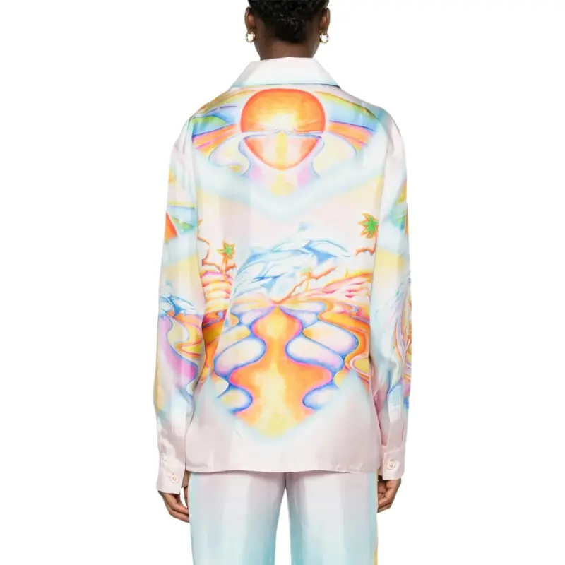 CASABLANCA Psychedelic Nirvana Shirt-2
