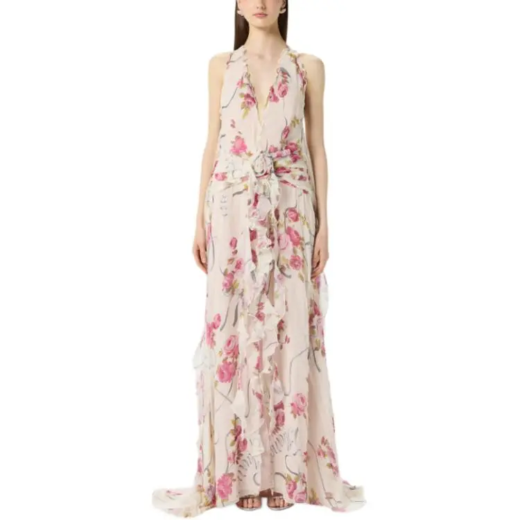 Blumarine Floral print Maxi Dress-2
