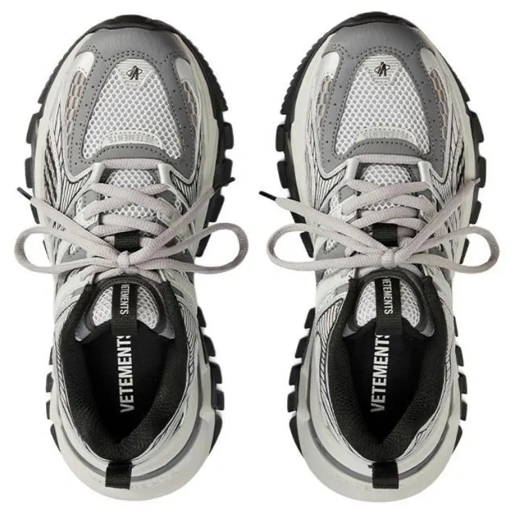 Vetements V2000 Low-Top Casual Shoes Unisex Grit Ash-4