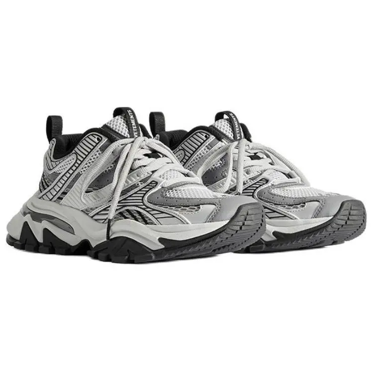 Vetements V2000 Low-Top Casual Shoes Unisex Grit Ash-2