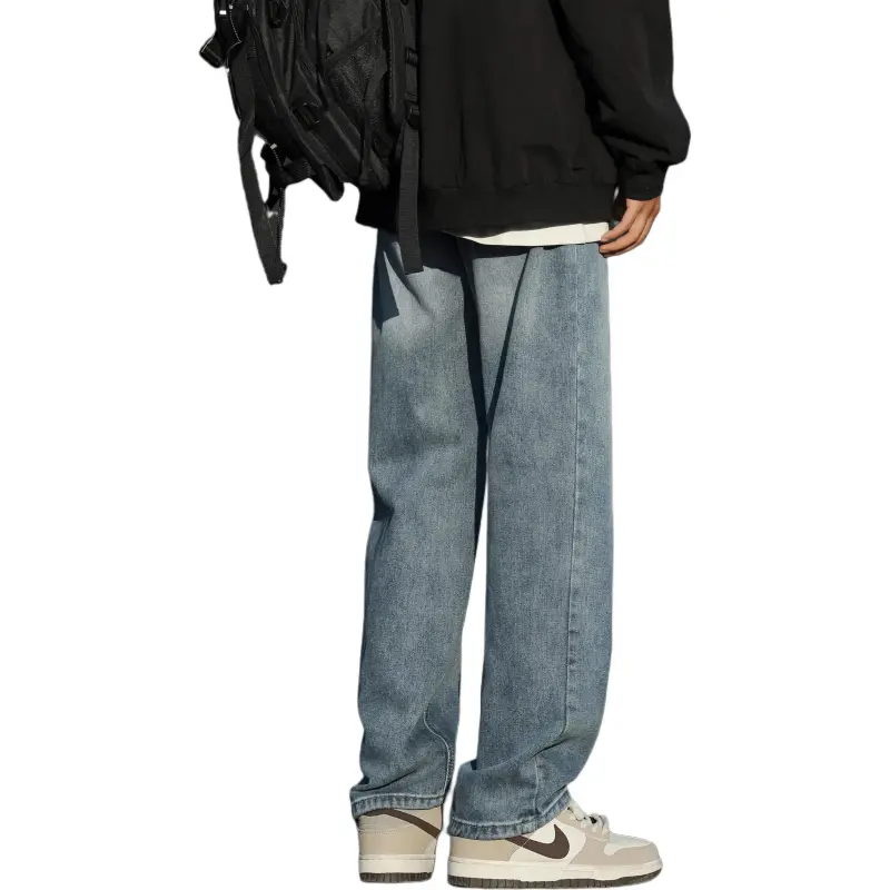 WARNING LIGHT Jeans Unisex Mud-Colored-12
