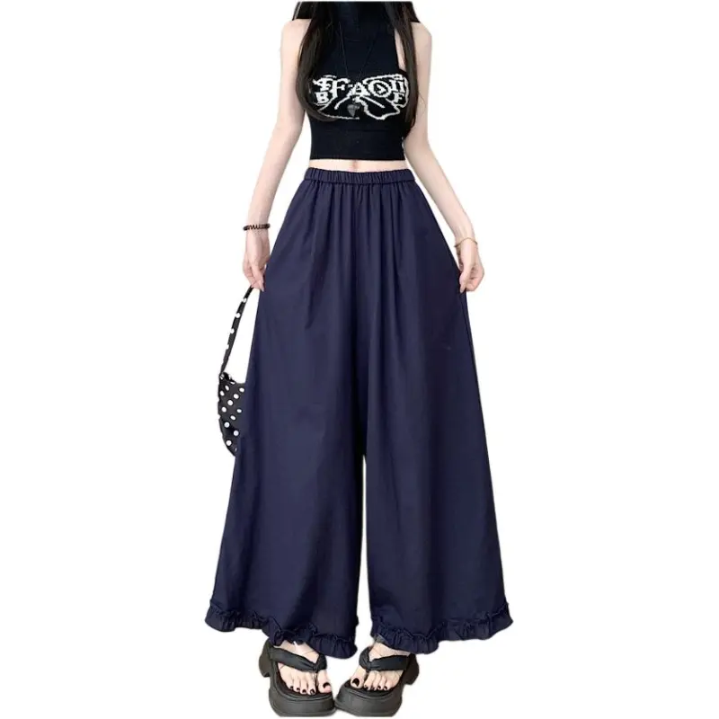 Flowers In Water Casual Pants Women's-8