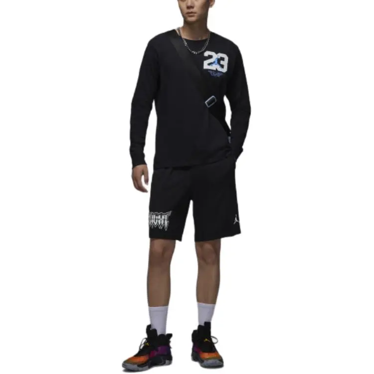 JORDAN Sport Men's Long-Sleeve T-Shirt-1
