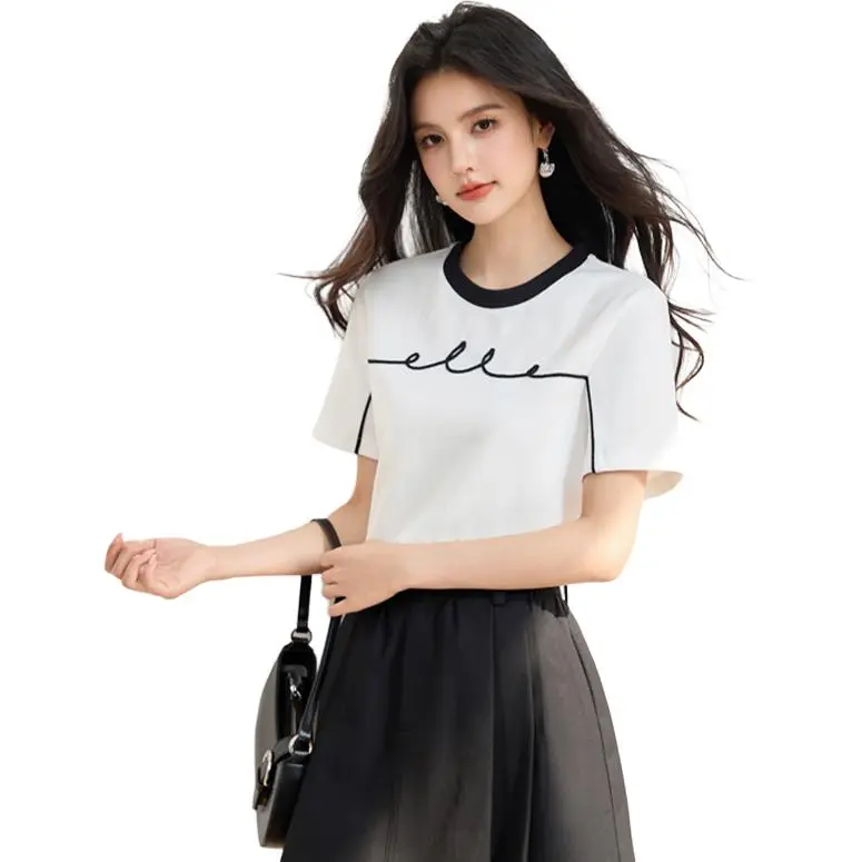 La Chapelle T Shirts Women's White-1