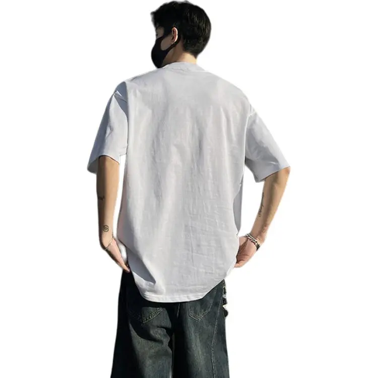 WELTER EXPERIMENT Minimalist Style Basic T Shirt Unisex-2