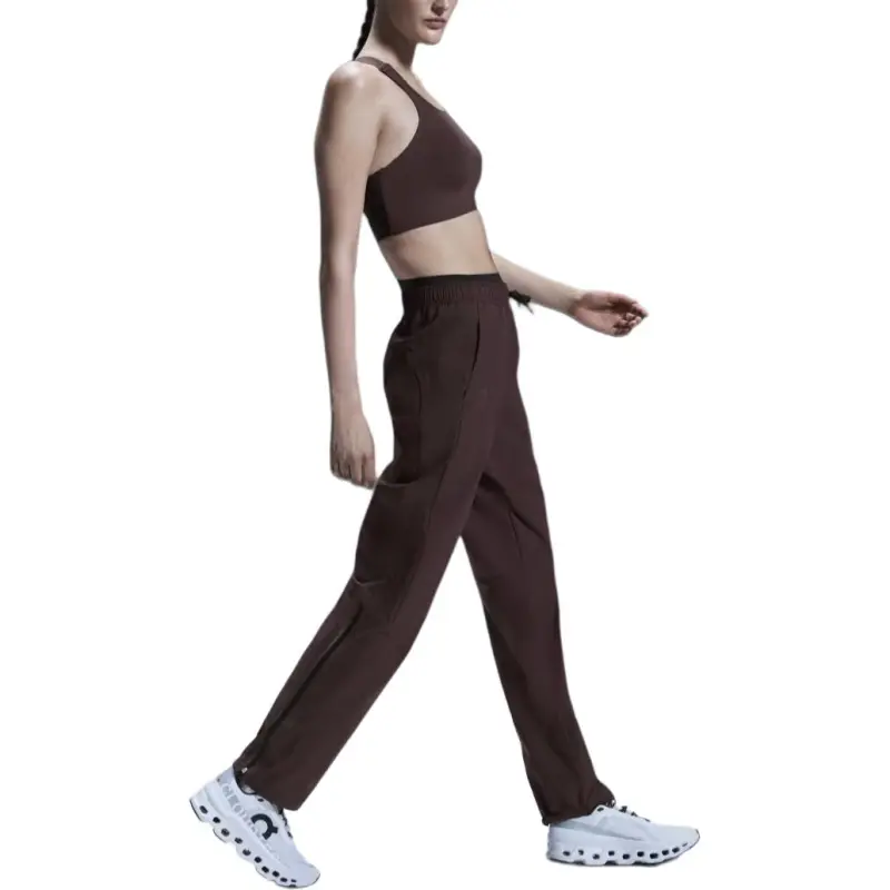 On Knitted Sports Pants Women's Chestnut-4