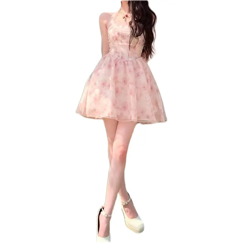 KAISER Slip Dresses Women's Pink-2
