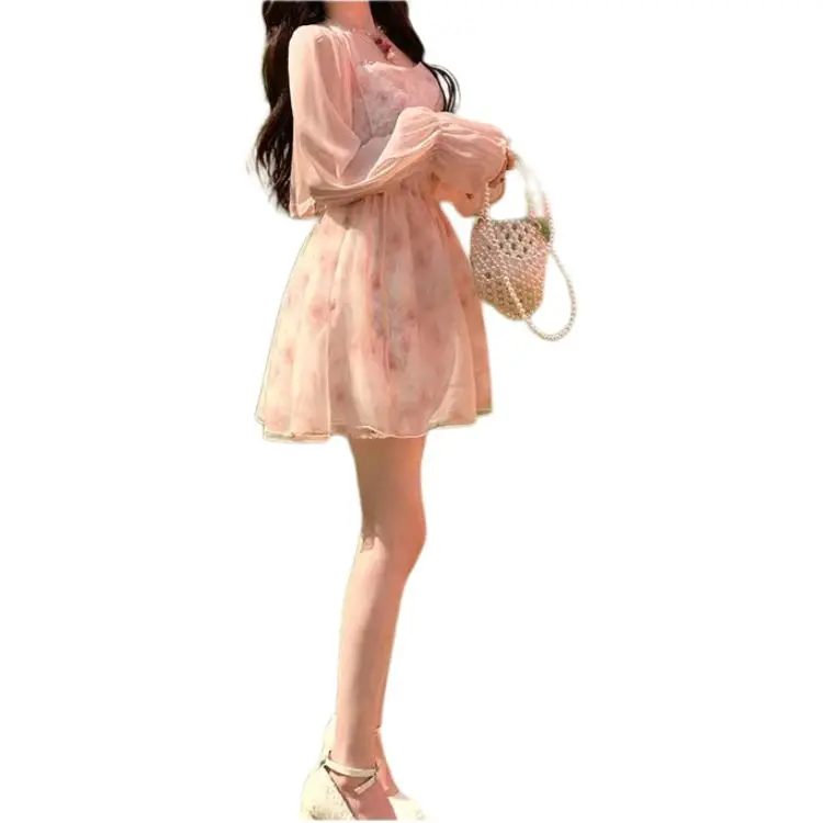 KAISER Slip Dresses Women's Pink-4