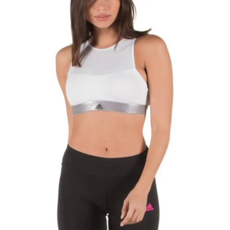 Adidas Performance Climalite HALTER Sports Underwear Women's White-1