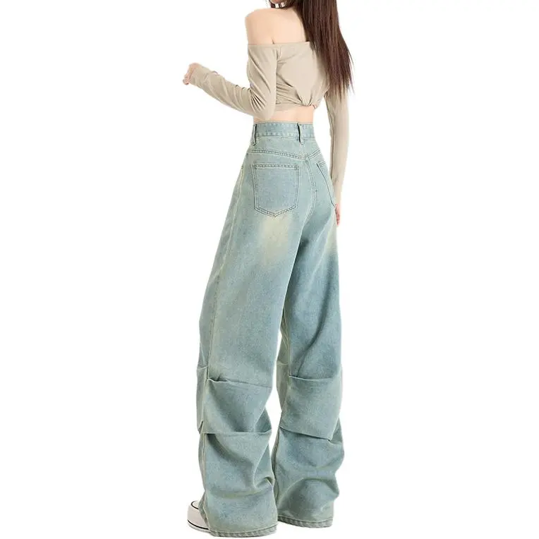 Kazakhstan Jeans Women's Nostalgic Blue-3