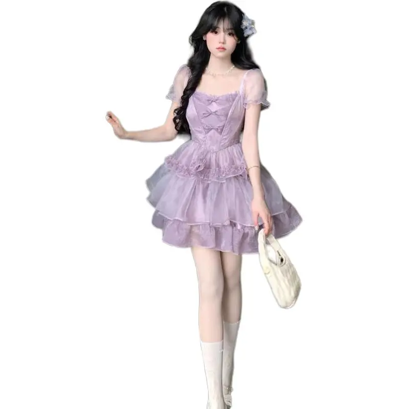 The Temptation Of The Muse Short Sleeved Dress Women's-4