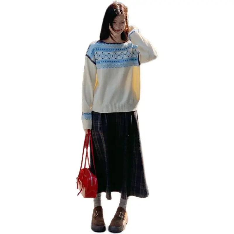 Dior Beauty Knitwear Women's Blue-3