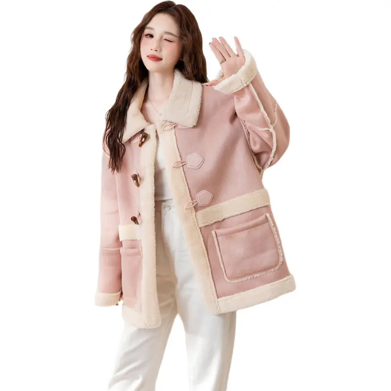 Tonlion Velvet feel Coat Women's-2